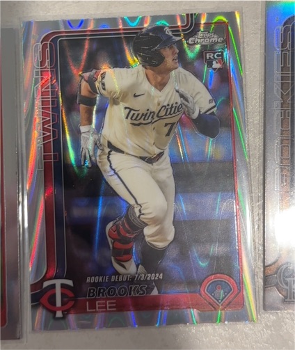 2025 Topps Chrome #234 Brooks Lee — front