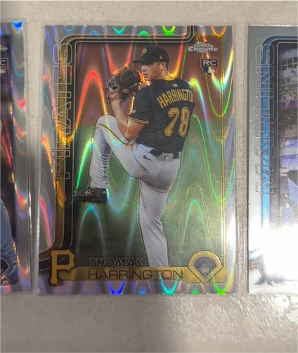 2025 Topps Chrome Update #USC177 Thomas Harrington — front