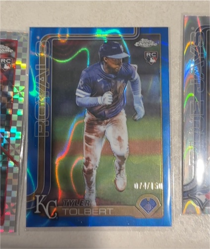 2025 Topps Chrome Update #USC98 Tyler Tolbert — front