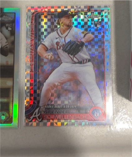 2025 Topps Chrome #203 Spencer Schwellenbach — front
