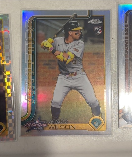 2025 Topps Chrome Update #ASGC-4 Jacob Wilson 2025 All-Star Game Rookie — front