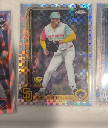 2025 Topps Chrome Update #USC195 Mason Miller — front