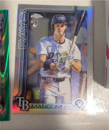 2025 Topps Chrome Update #USC176 Jake Mangum — front