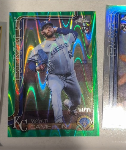 2025 Topps Chrome Update #USC69 Noah Cameron — front