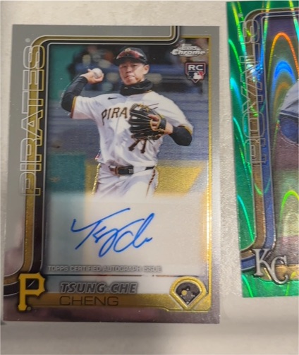 2025 Topps Chrome Update #AC-TCG Tsung-Che Cheng — front