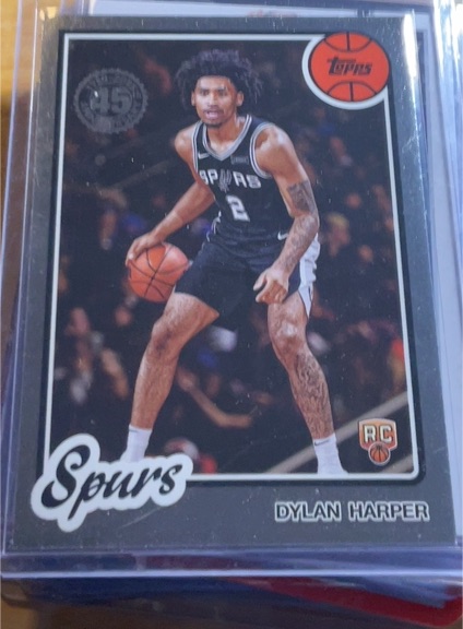 2025-26 Topps #80BK-52 Dylan Harper — front