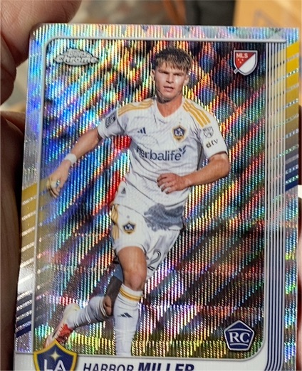 2025 Topps Chrome MLS #49 Harbor Miller — front