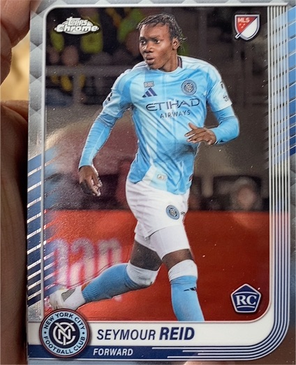 2025 Topps Chrome MLS #169 Seymour Reid — front