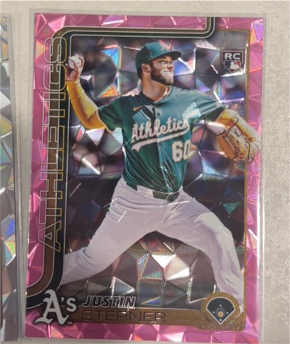2025 Topps Update #US252 Justin Sterner — front
