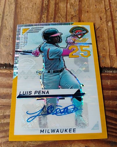 2025 Panini Prospect Edition #190 Luis Pena — front