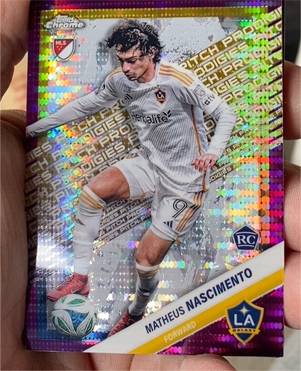 2025 Topps Chrome MLS #179 Matheus Nascimento — front