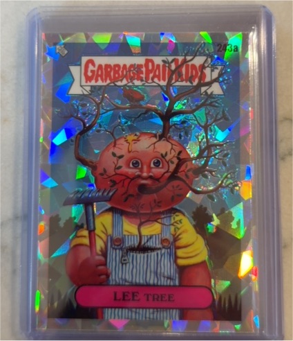 2023 Topps Garbage Pail Kids Chrome Series 6 #243a Lee Tree — front