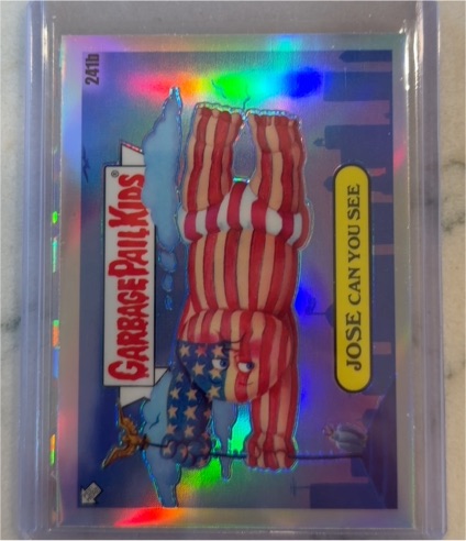 2023 Topps Garbage Pail Kids Chrome Series 6 #241b Jose Can You See — front