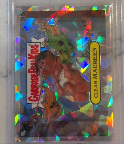 2023 Topps Chrome Garbage Pail Kids Series 6 #242a Clean Maureen — front