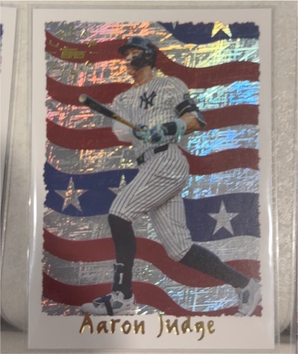 2025 Topps Archives #95C-1 Aaron Judge 1995 Topps Cyberstats — front