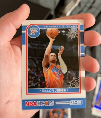 2024-25 Panini Haunted Hoops #243 Dillon Jones — front