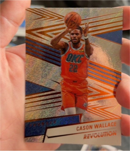 2024-25 Panini Revolution #75 Cason Wallace — front