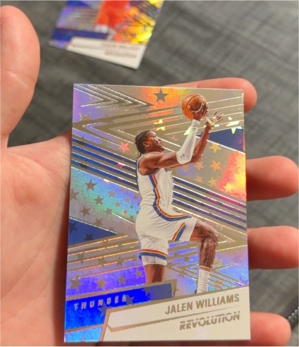 2024-25 Panini Revolution #55 Jalen Williams Astro — front