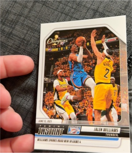 2025 Panini Instant # Instant Jalen Williams — front