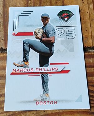 2025 Panini Prospect Edition #100 Marcus Phillips — front
