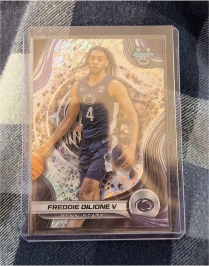 2024-25 Bowman Best University #73 Freddie Dilione V — front