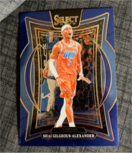 2024-25 Panini Select #36 Shai Gilgeous-Alexander — front