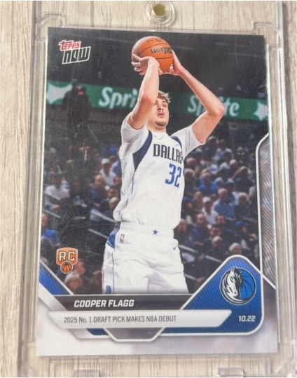 2025-26 Topps Now #6 Cooper Flagg — front