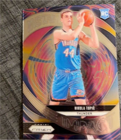 2024-25 Panini Prizm #3 Nikola Topic — front