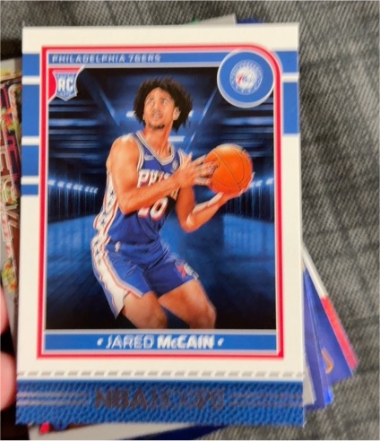2024-25 Panini NBA Hoops #246 Jared McCain — front