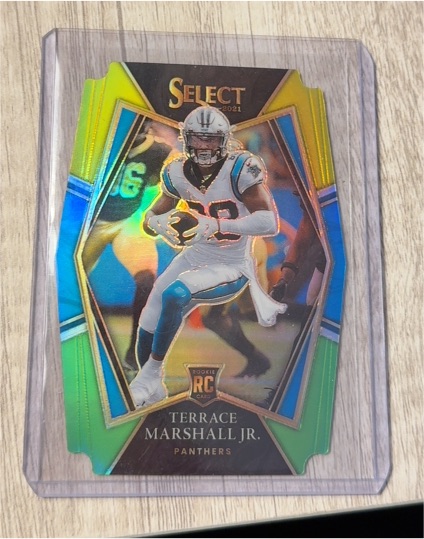 2021 Panini Select #162 Terrace Marshall Jr. — front