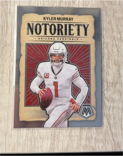 2024 Panini Mosaic Notoriety #10 Kyler Murray — front