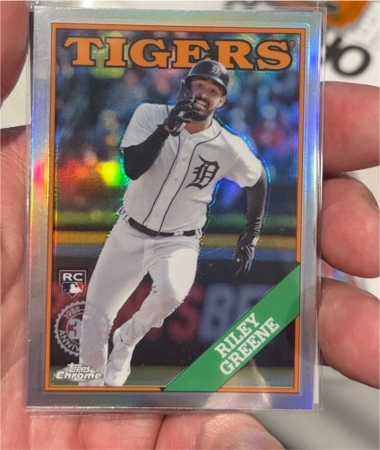 2023 Topps Chrome Update #88CU-9 Riley Greene — front