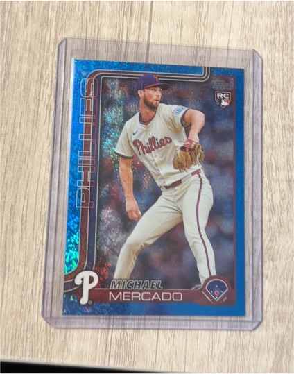 2025 Topps Series 2 #582 Michael Mercado — front