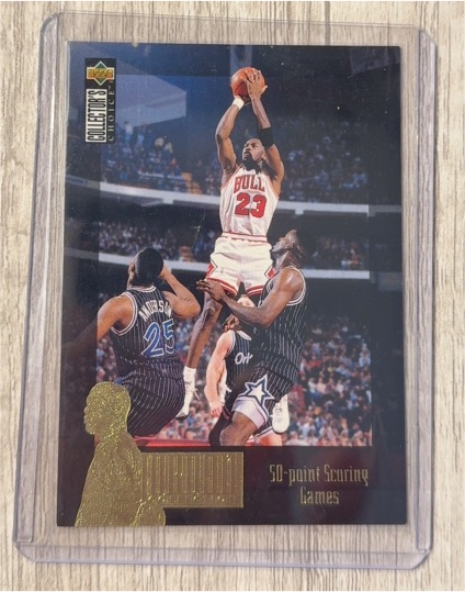 1995-96 Upper Deck Jordan Collection #JC10 Michael Jordan — front