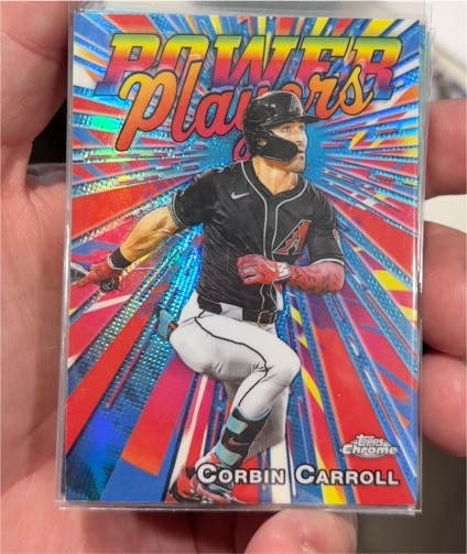 2025 Topps Chrome Update #PP-32 Corbin Carroll Power Players — front