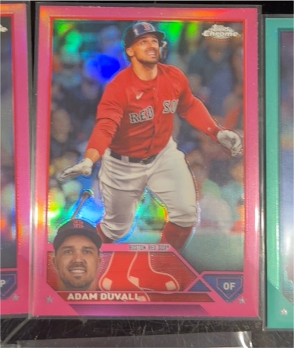 2023 Topps Chrome Update #USC92 Adam Duvall — front