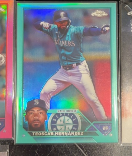 2023 Topps Chrome Update #USC160 Teoscar Hernandez — front