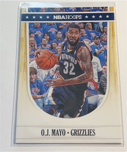 2011-12 Panini NBA Hoops #108 O.J. Mayo — front