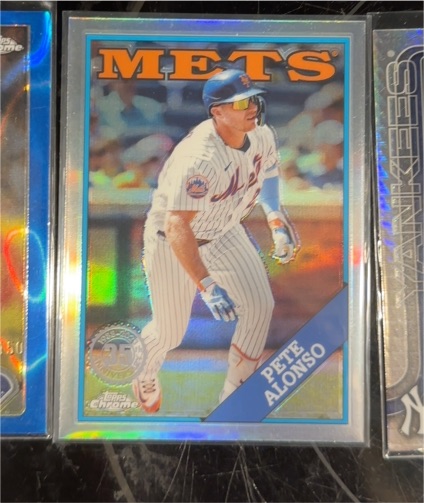 2023 Topps Chrome Update #88CU-4 Pete Alonso — front