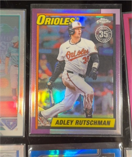 2025 Topps Chrome Update 1990 Topps Chrome #90CU-8 Adley Rutschman — front