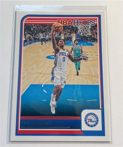 2023-24 Panini NBA Hoops #66 Tyrese Maxey — front