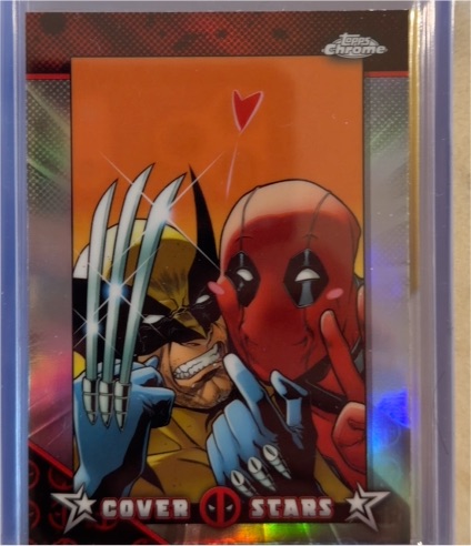 2025 Topps Chrome #CS-11 Deadpool & Wolverine Hellverine Cover Stars — front