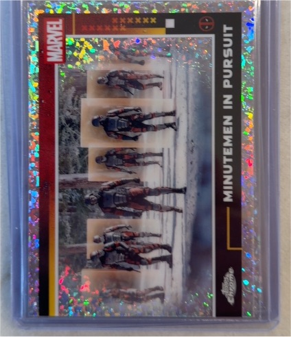 2025 Topps Chrome Deadpool #49 Minutemen In Pursuit — front