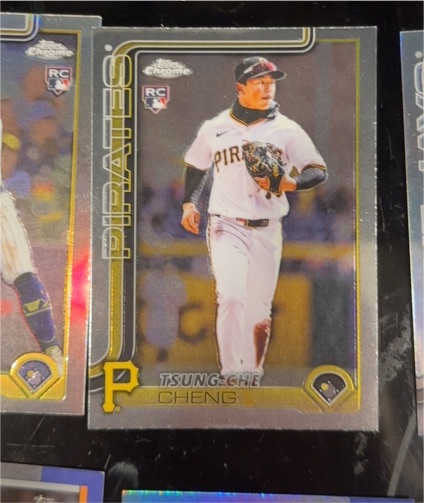 2025 Topps Chrome Update #USC74 Tsung-Che Cheng — front
