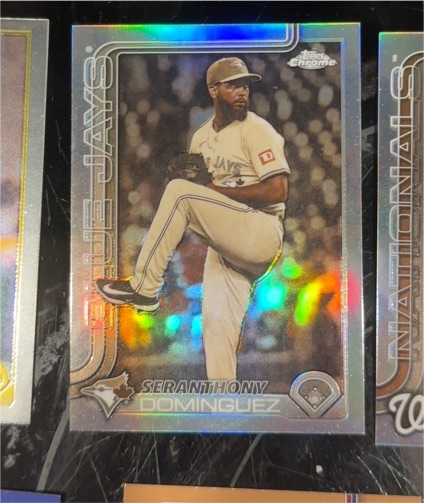 2025 Topps Chrome Update #USC100 Seranthony Dominguez — front