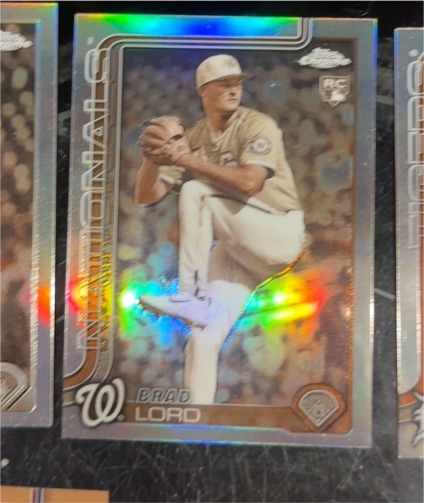 2025 Topps Chrome Update #USC77 Brad Lord — front