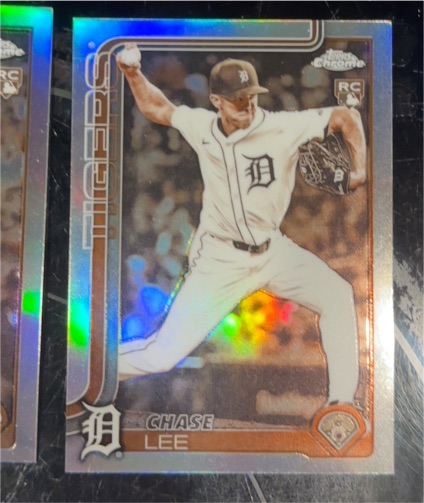 2025 Topps Chrome Update #USC43 Chase Lee — front