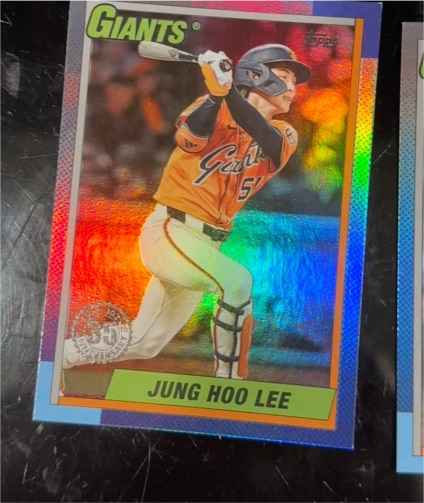 2025 Topps Update Series #U90-21 Jung Hoo Lee — front