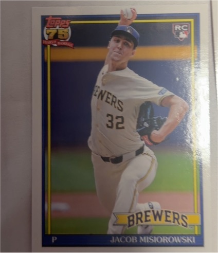 2026 Topps Series 1 #T91-74 Jacob Misiorowski — front