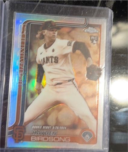 2025 Topps Chrome Update #USC159 Hayden Birdsong — front